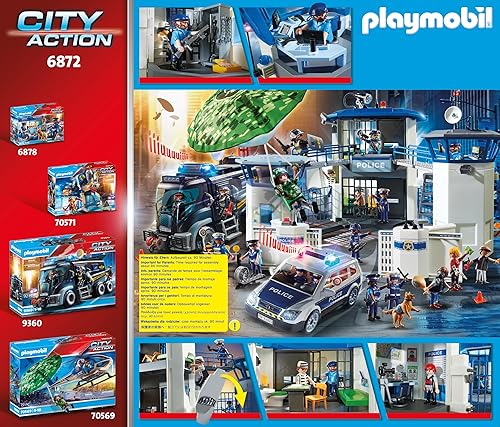 Miniatura 6 de Playmobil 6872 Centro de Comando Policial con Prisión