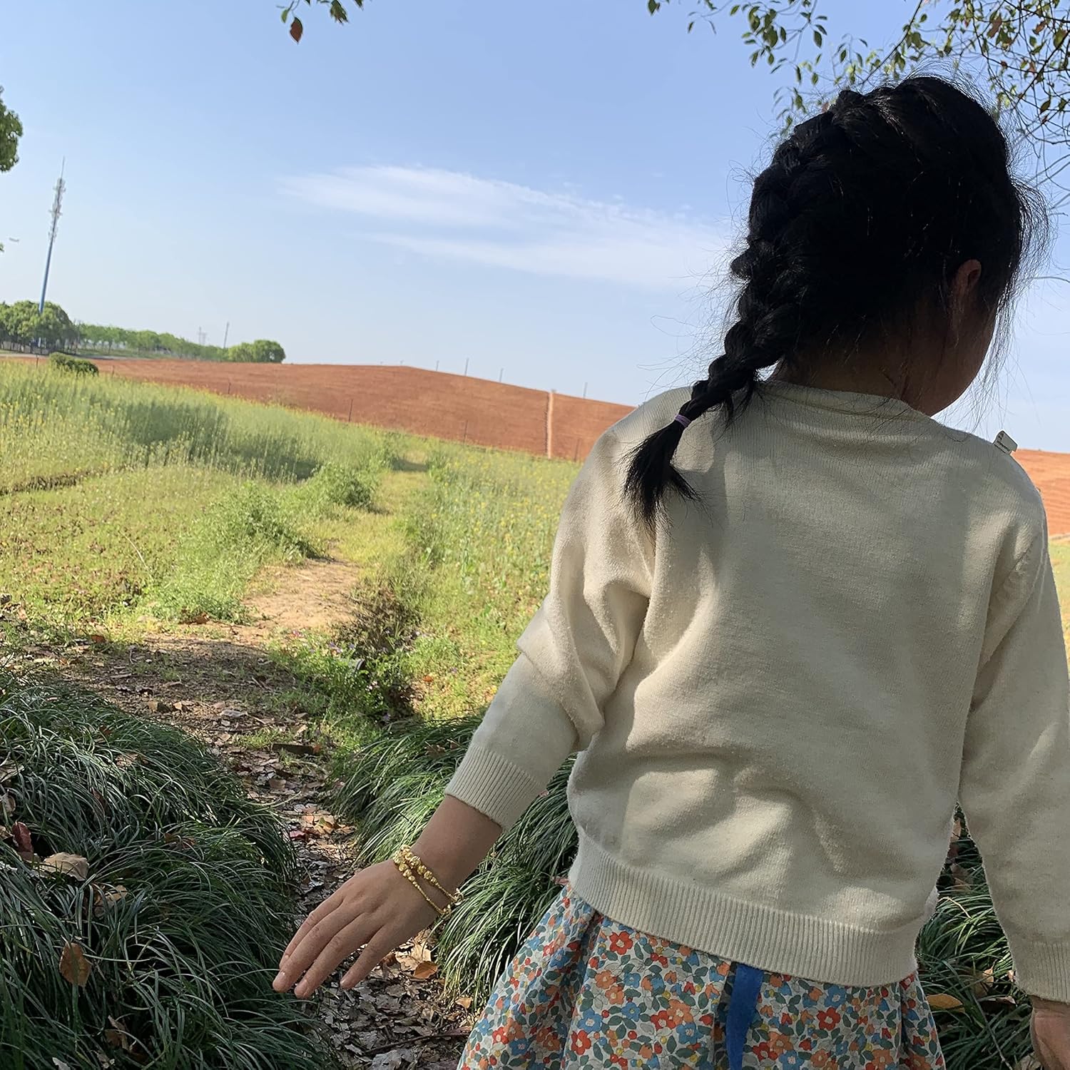 Ethlyn 2Pcs/Lot Kids Jewelry Gold Plated Adjustable Beads Bracelet Bangle Birthday Christmas Gifts for Girls 4years old - Image 4