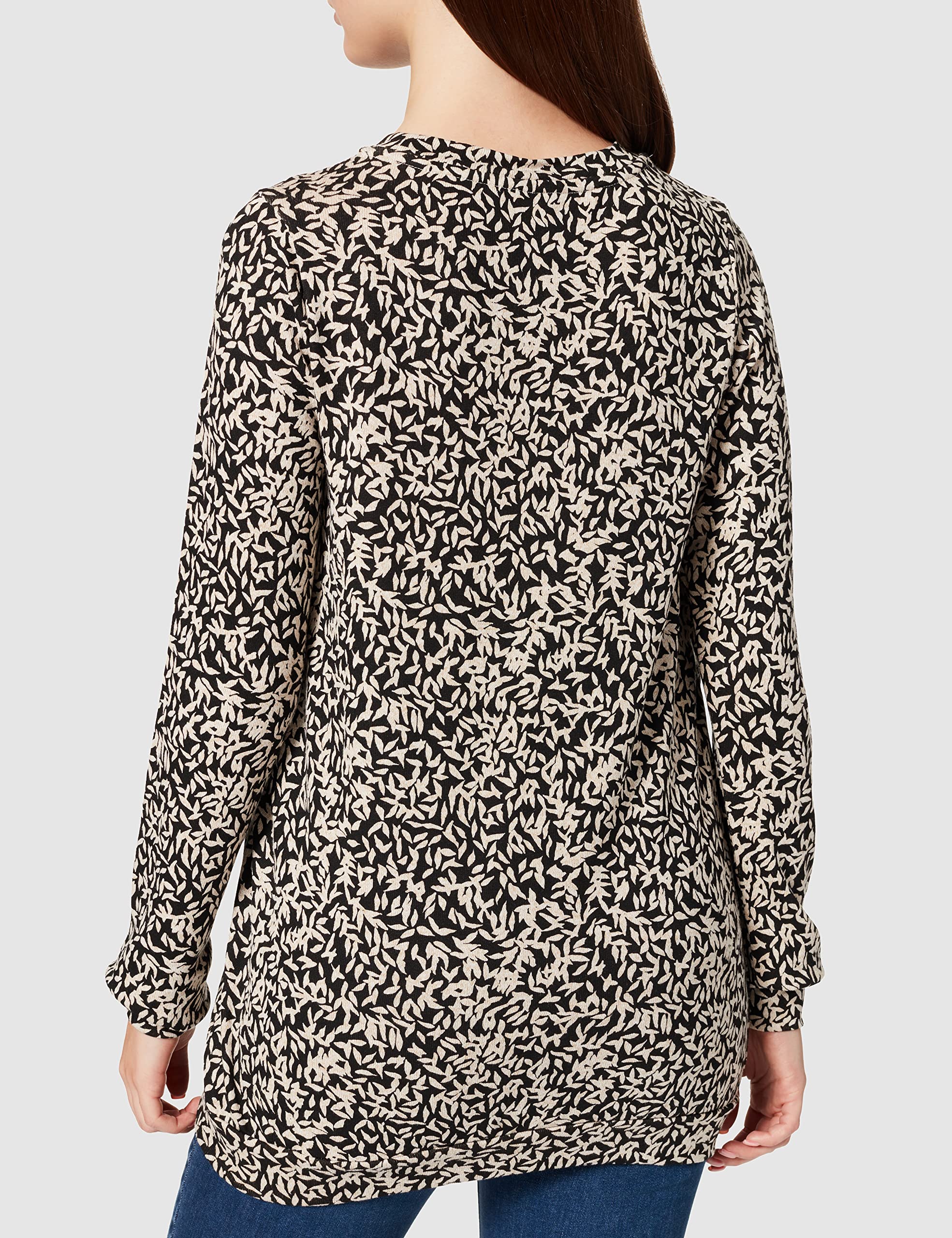 Noppies Top Nurs LS AOP Indio Camiseta para Mujer