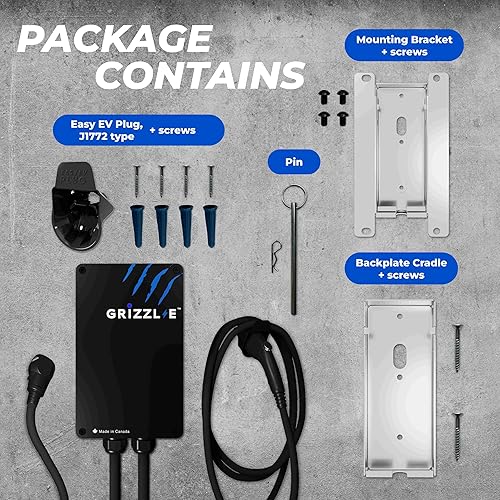 Miniatura 5 de Grizzl-E - Cargador de auto Level 2 EV, 16243240 amperios, NEMA 6-5014-50 Plug, cable de 18 pies24 pies, Premiumestándar, estación de carga para