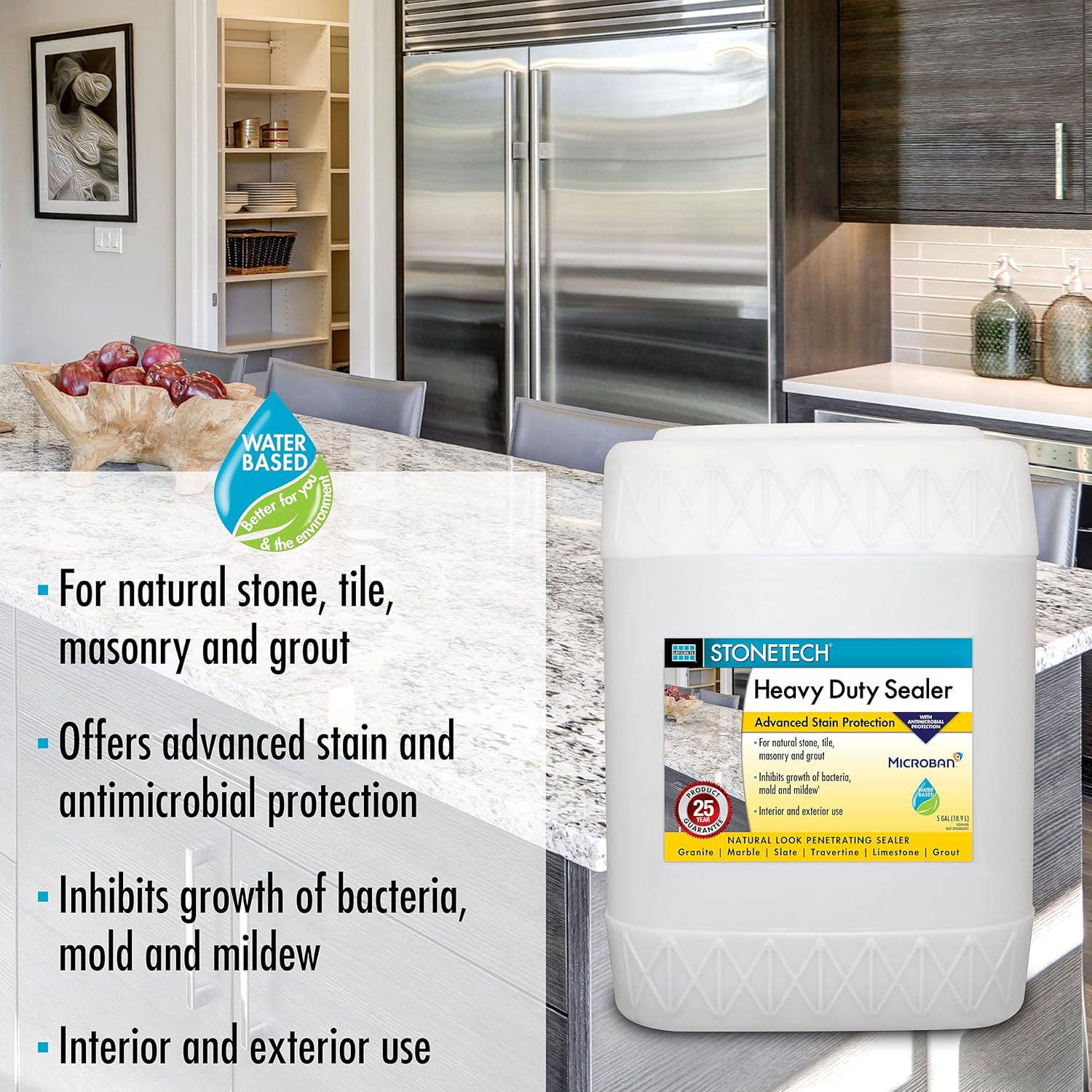 STONETECH Heavy Duty Sealer, 5 Gallon (18.9L)