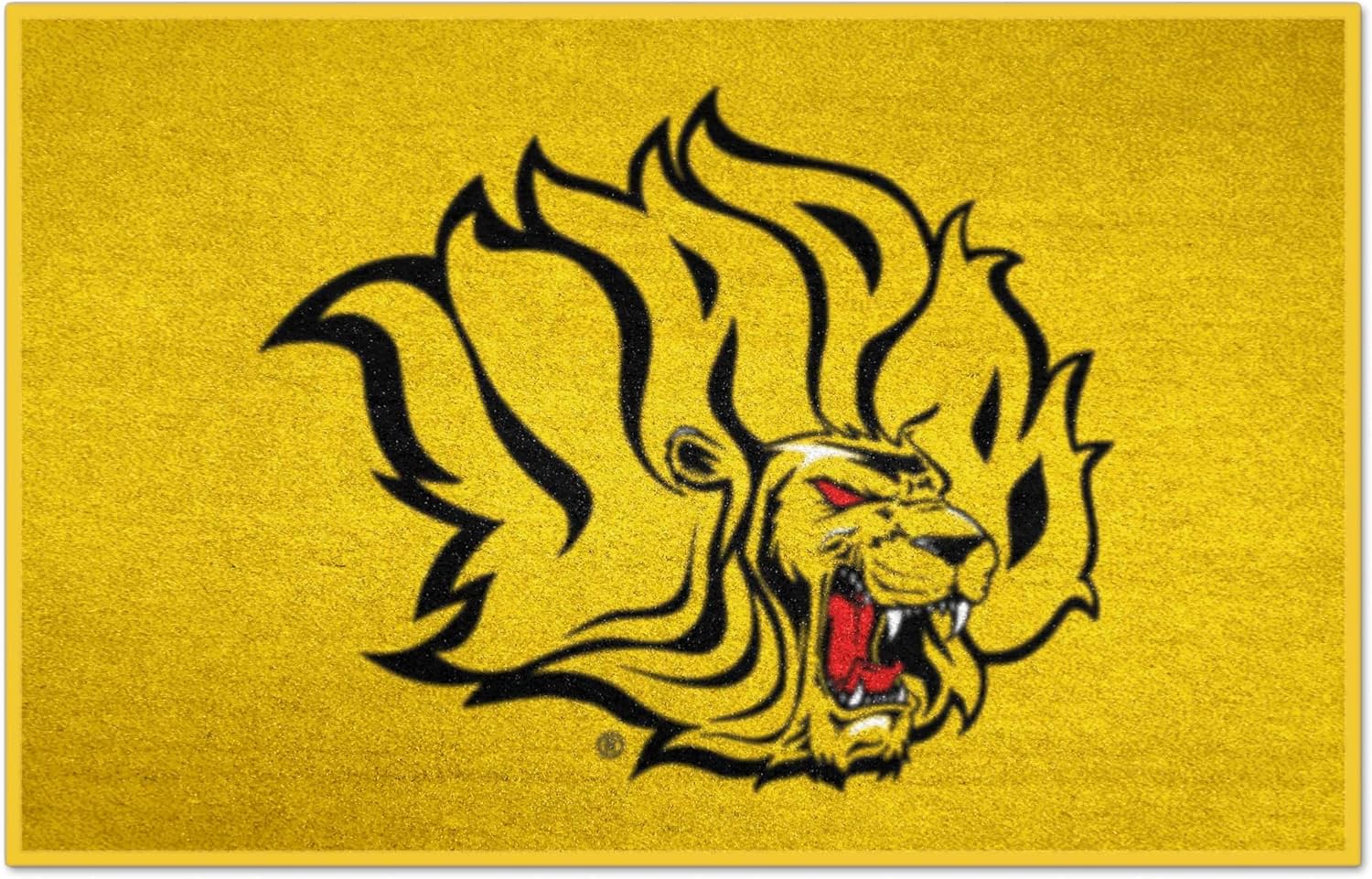 FANMATS 2467 NCAA UAPB Golden Lions Starter Mat Accent Rug - 19in. x 30in. | Sports Fan Home Decor Rug and Tailgating Mat