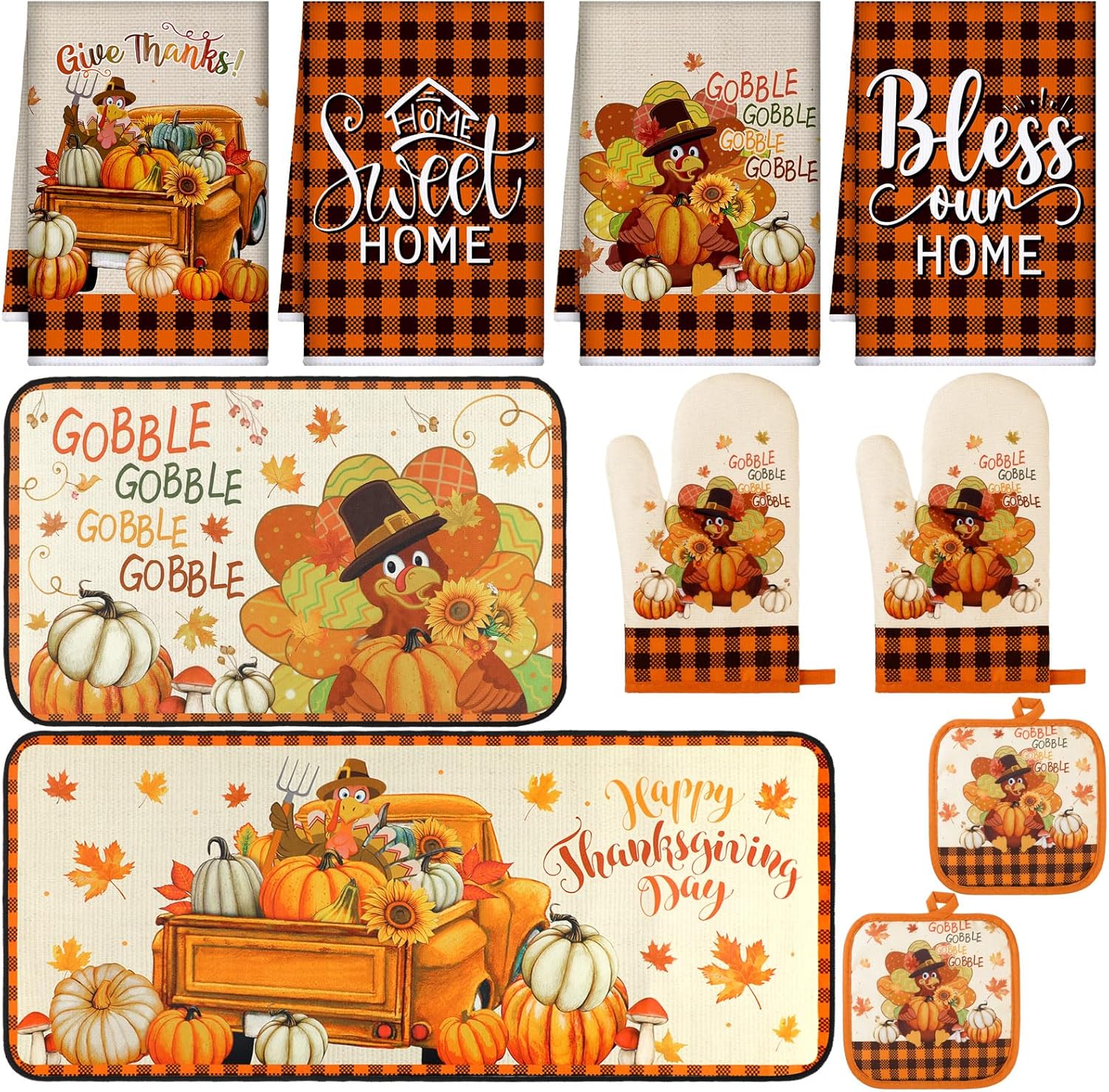 Thanksgiving Kitchen Towel Set