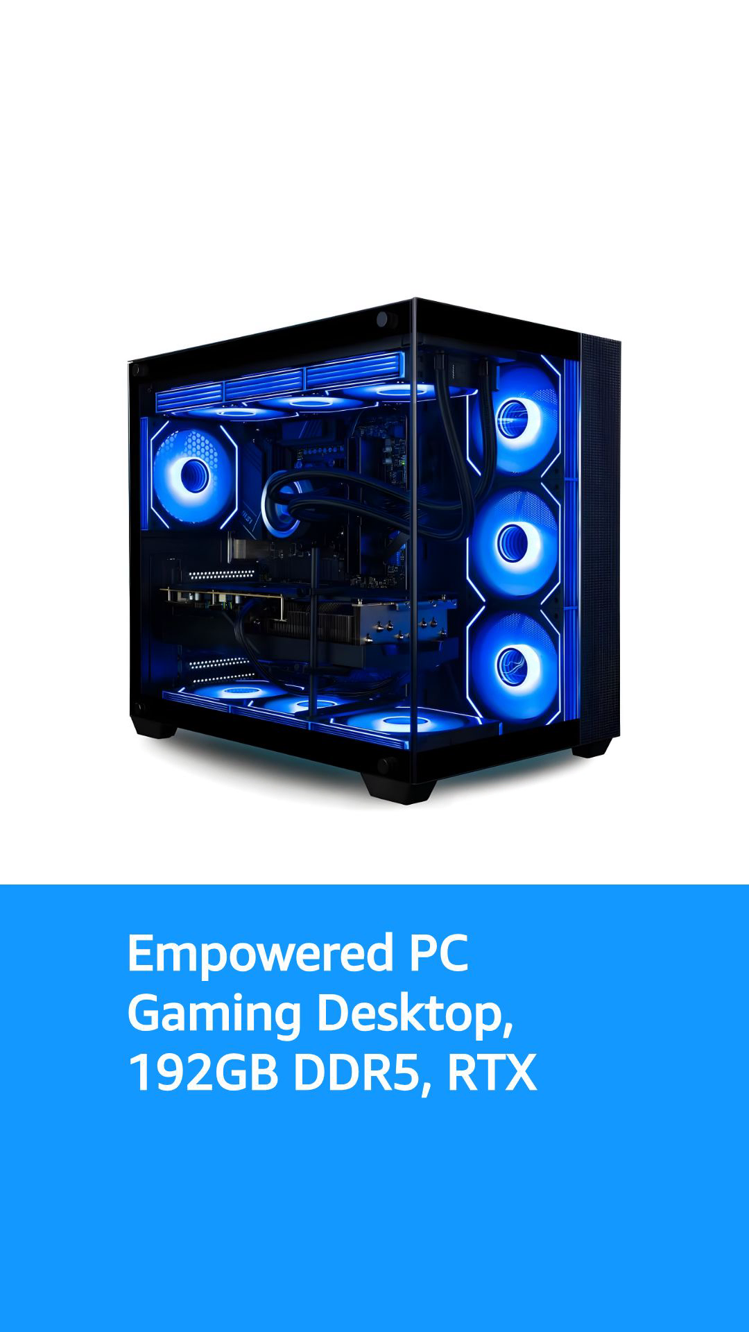 Panorama XL RTX 5090 Gaming Desktop PC - AMD Ryzen 9 9950X3D