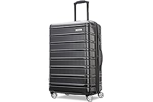 Omni 2 Hardside Expandable Luggage with Spinners, Midnight Black