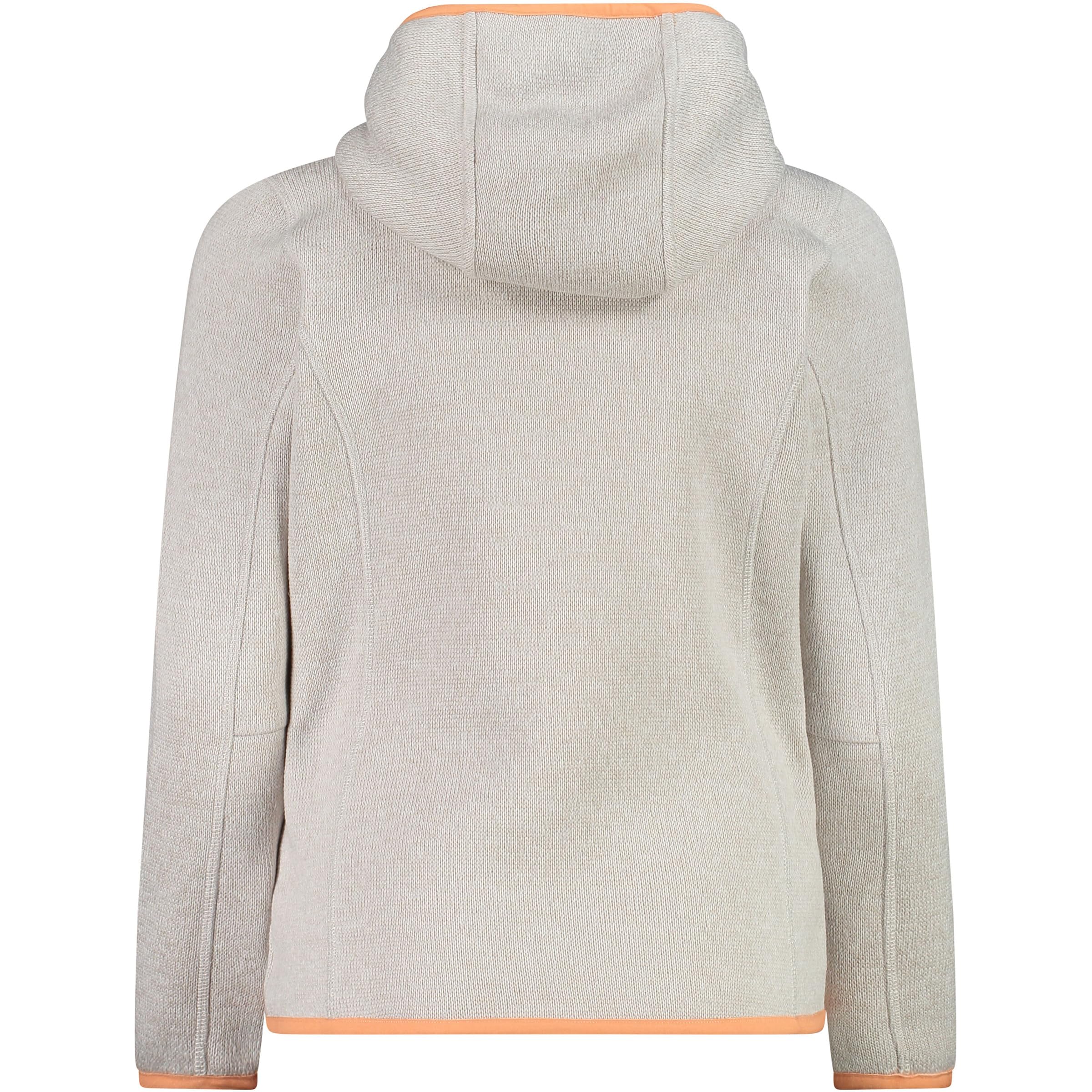 CMP Mädchen Jacke Fleecejacke Outdoorjacke Strickjacke Knit-Tech