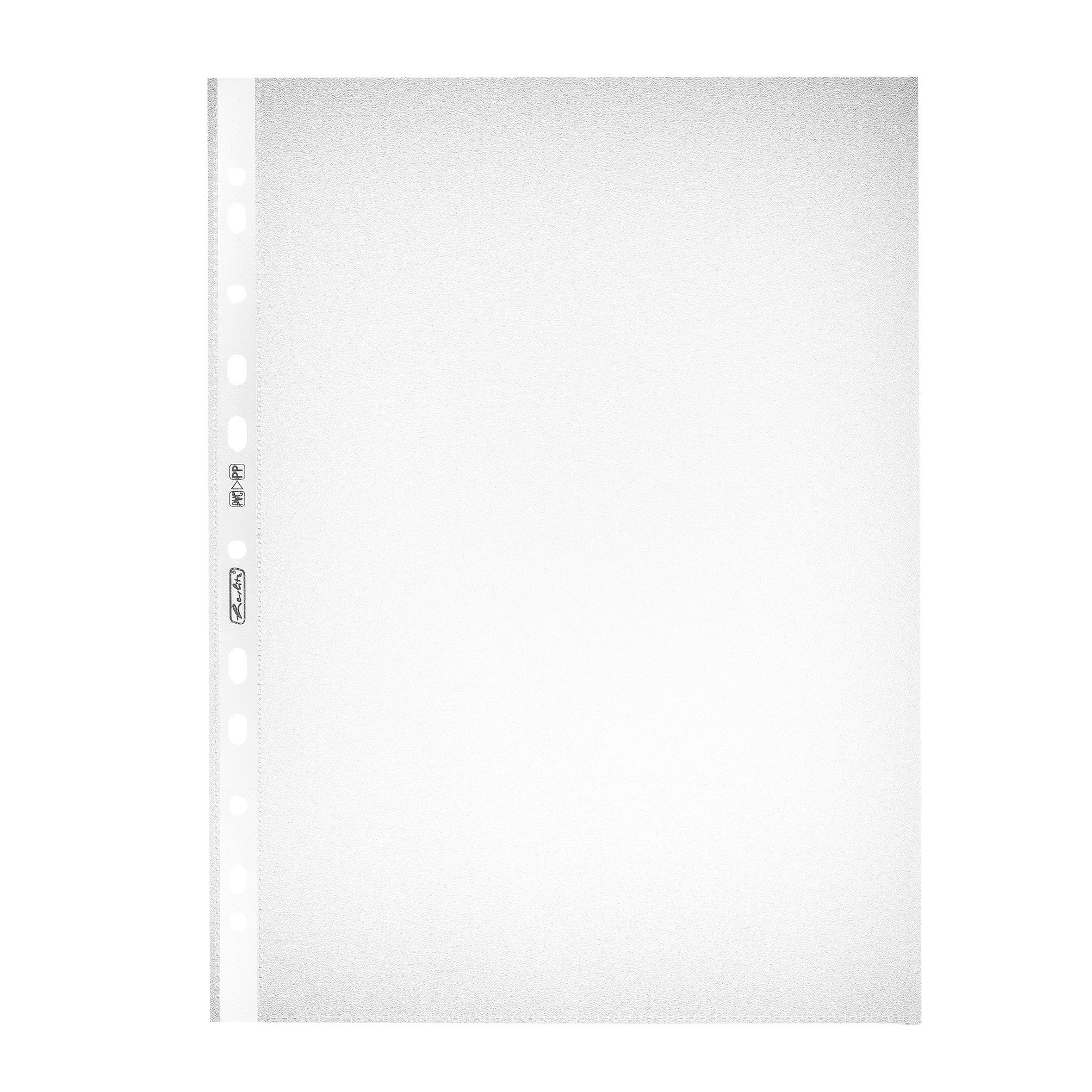 herlitz Economy A4 Document Wallets Grained Euro Punched Pack of 100