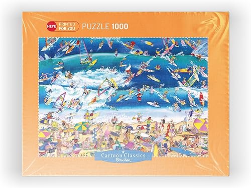 Miniatura 8 de MyPuzzle Surfing - Blachon - Clásicos de dibujos animados - Rompecabezas prémium de 1000 piezas para adultos