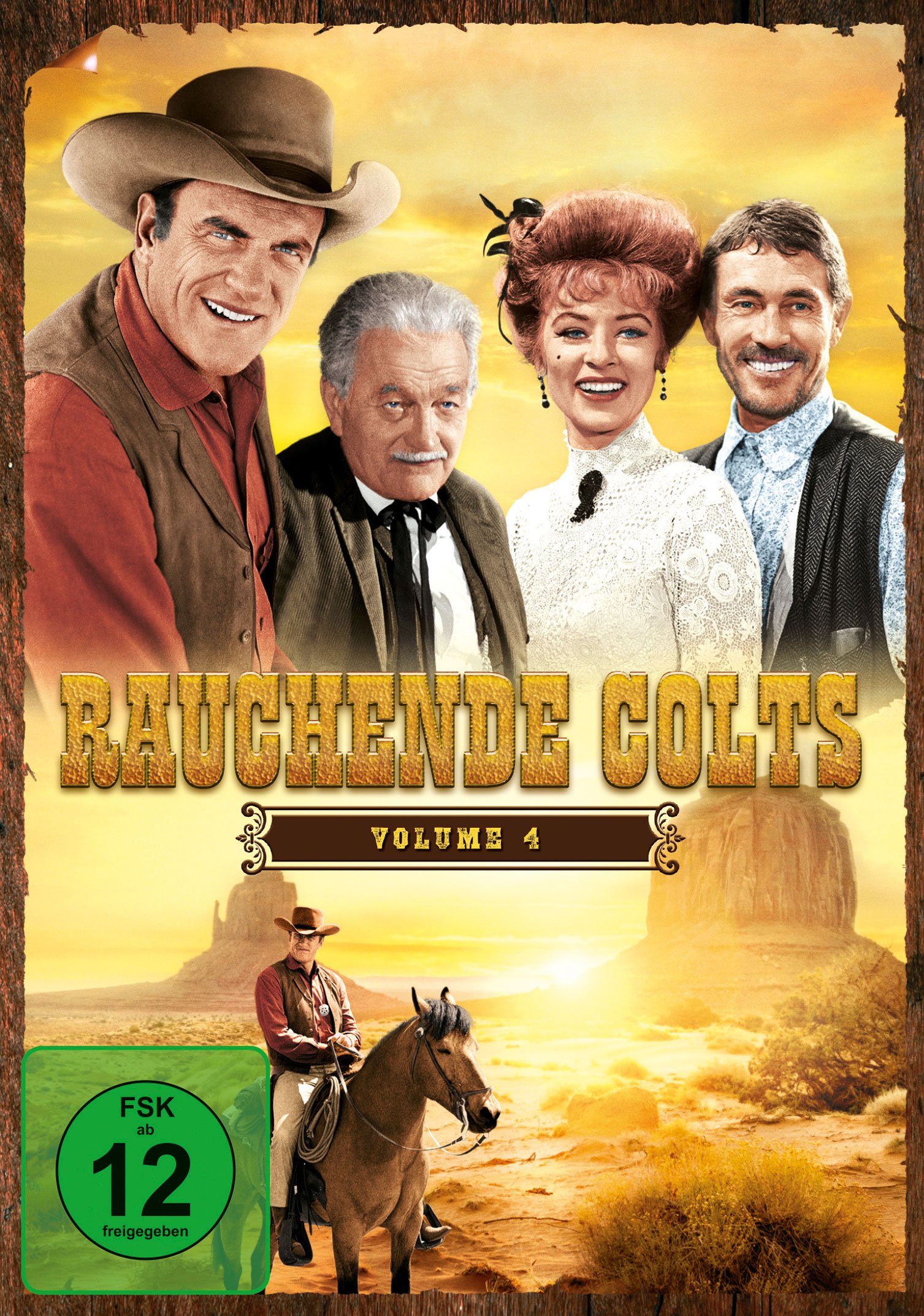 Rauchende Colts - Volume 4 DVD con la mítica serie de televisión del oeste
