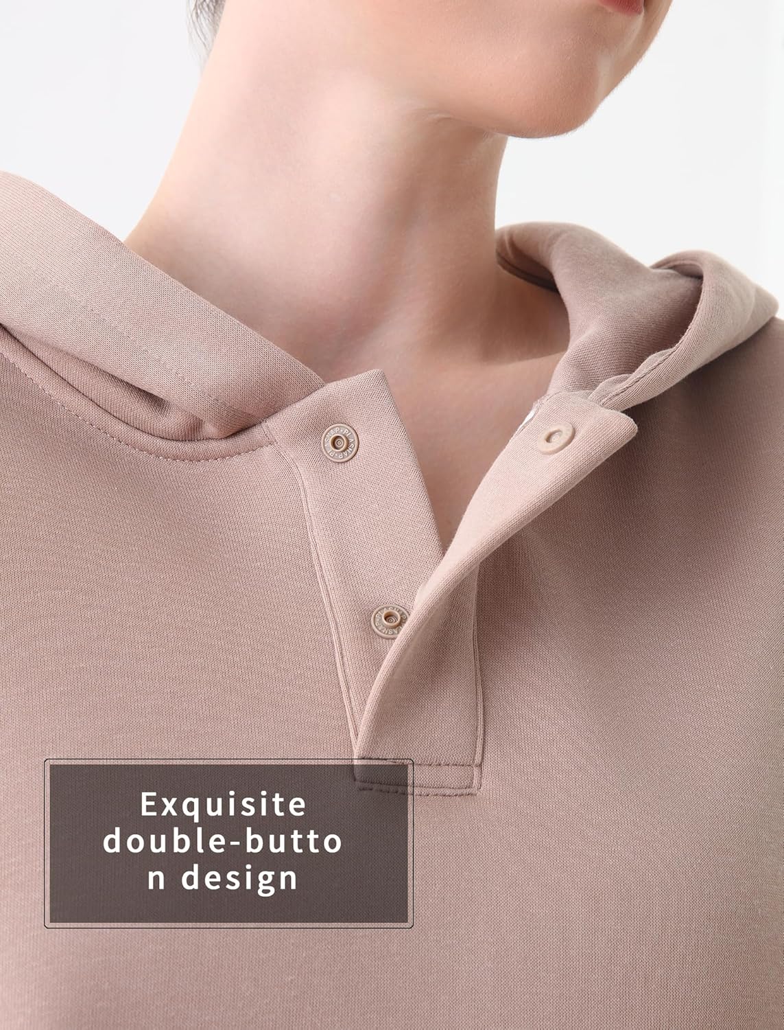 Womens 2 Piece Sweatsuit Set, 2025 Casual Long Sleeve Hoodie with Loose Wide Leg Sweatpants for Fall and Winter - Image 7