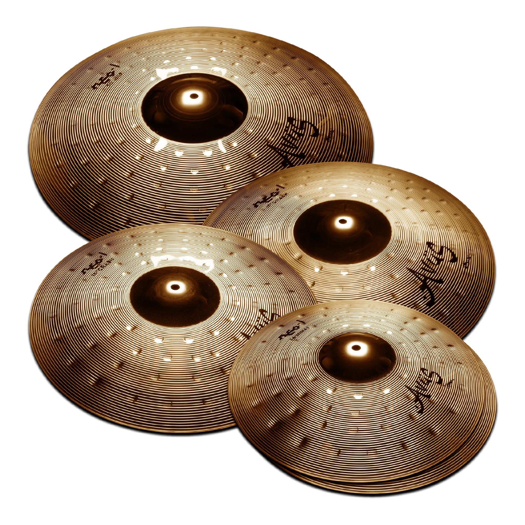 Avus Neo-I Gold Cymbal Set – 5Pack