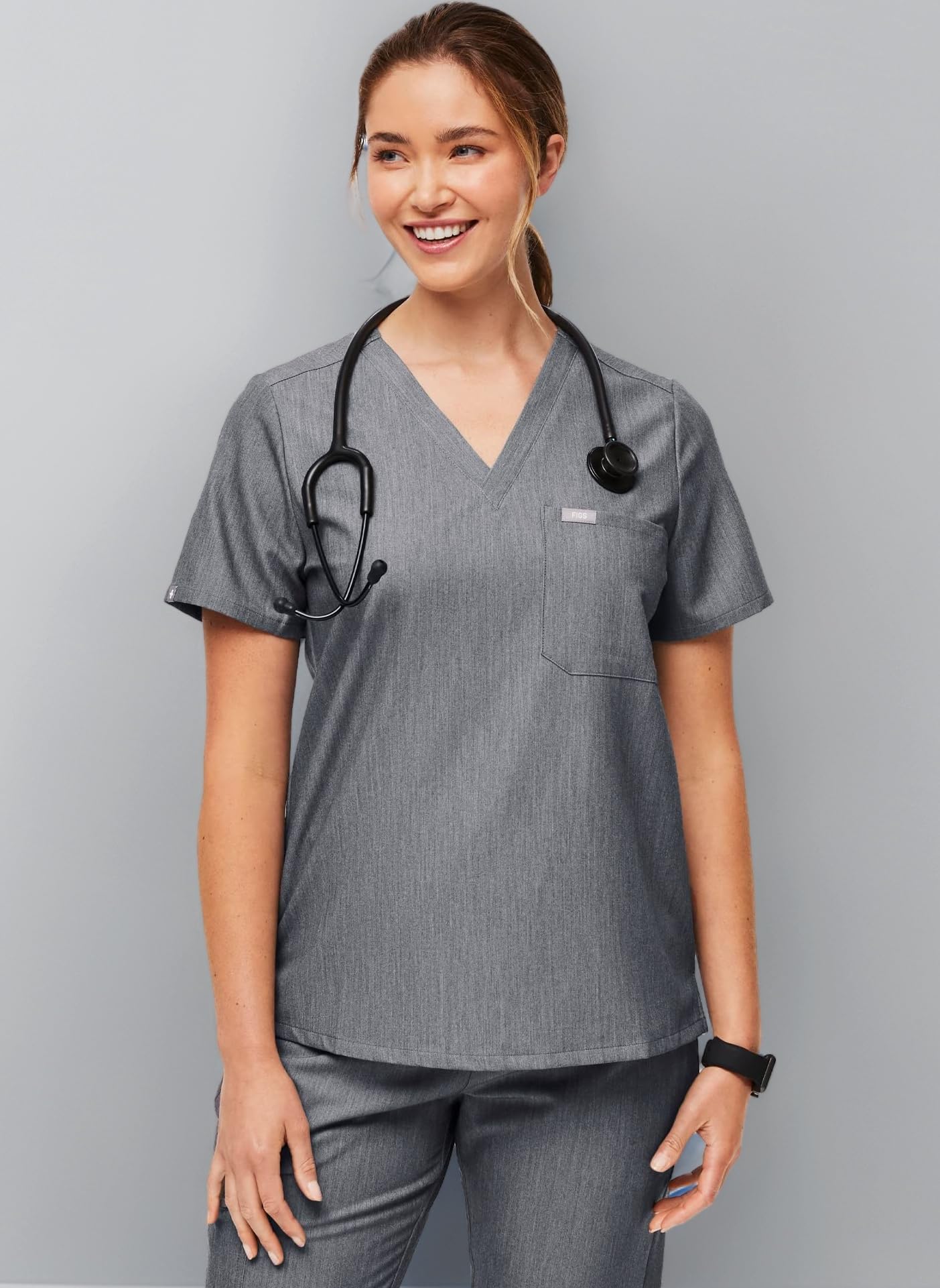 Women's Catarina Medical Scrubs Shirt (Pack of 1)