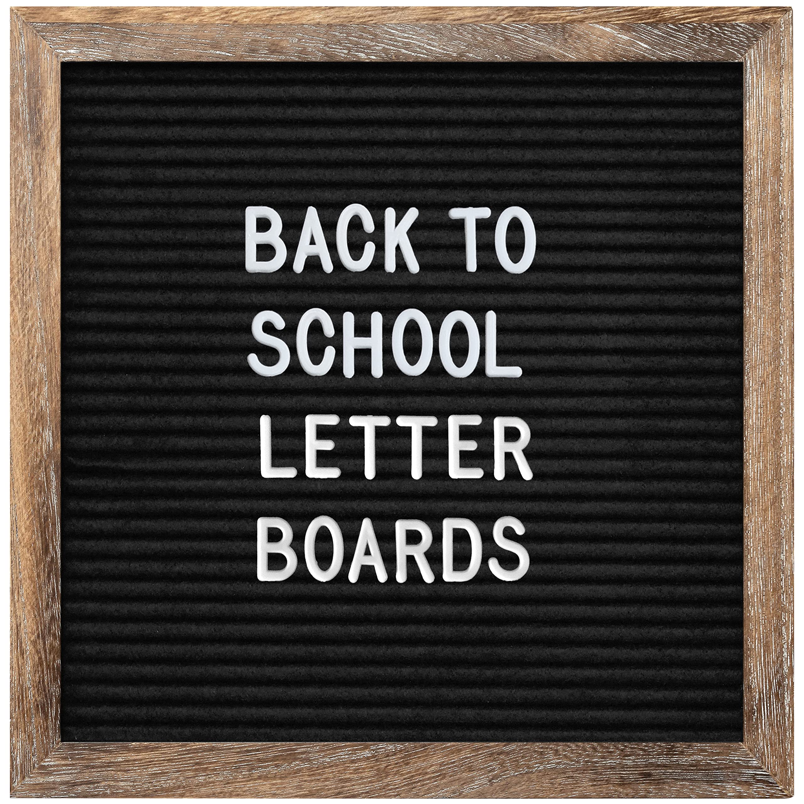 Buy Felt Letter Board with Precut Letters Number Set 10x10 Inch