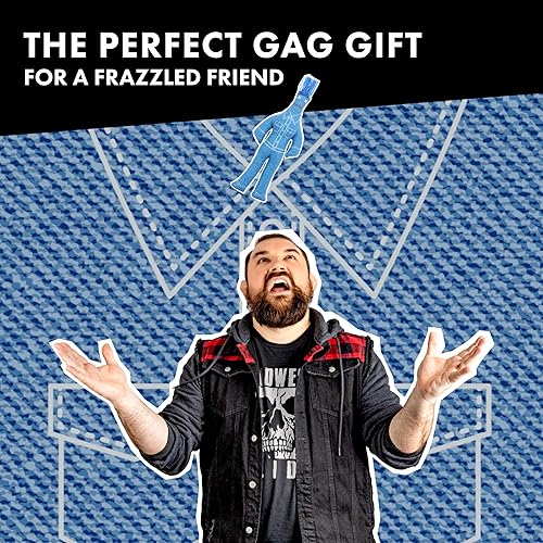 Miniatura 6 de Dammit Doll - Colección Tacky Fashion de edición limitada - Alivio del estrés, regalo de broma (Denim Doll)