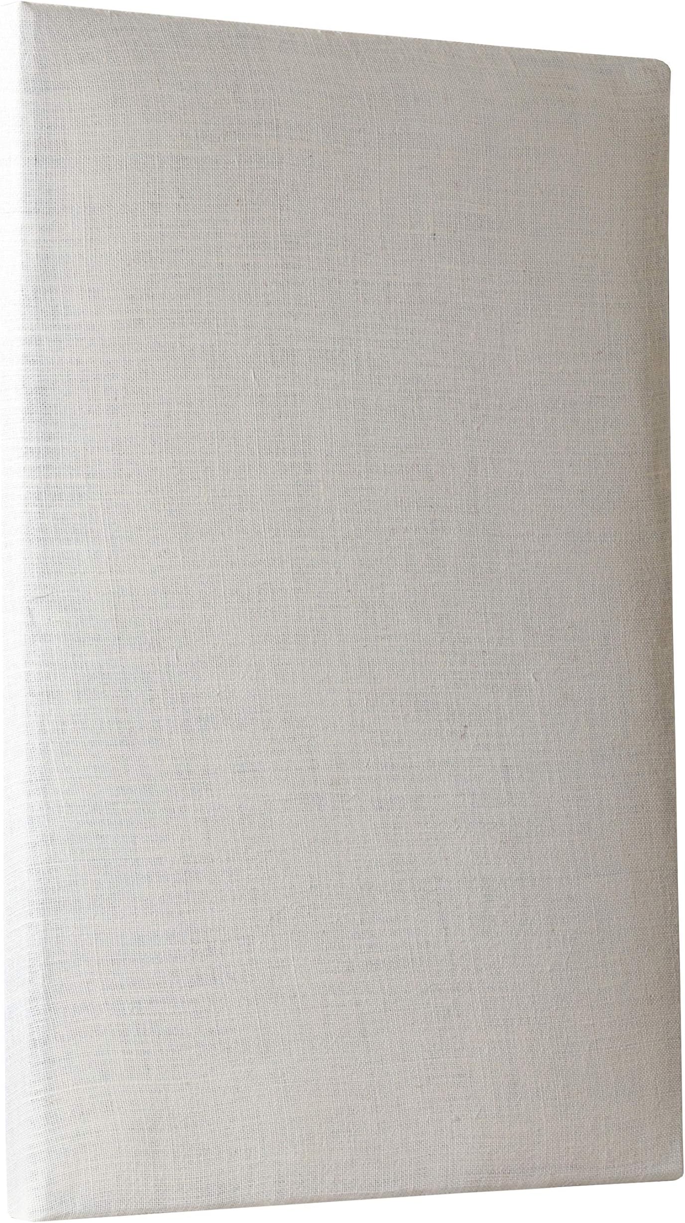 ATS Acoustic Panel 24x36x2 Inches, Beveled Edge, in Ivory