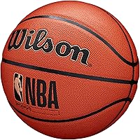 Vista 2 de WILSON NBA Forge - Baloncesto en interiores y exteriores, marrón, tamaño 7-29.5 pulgadas