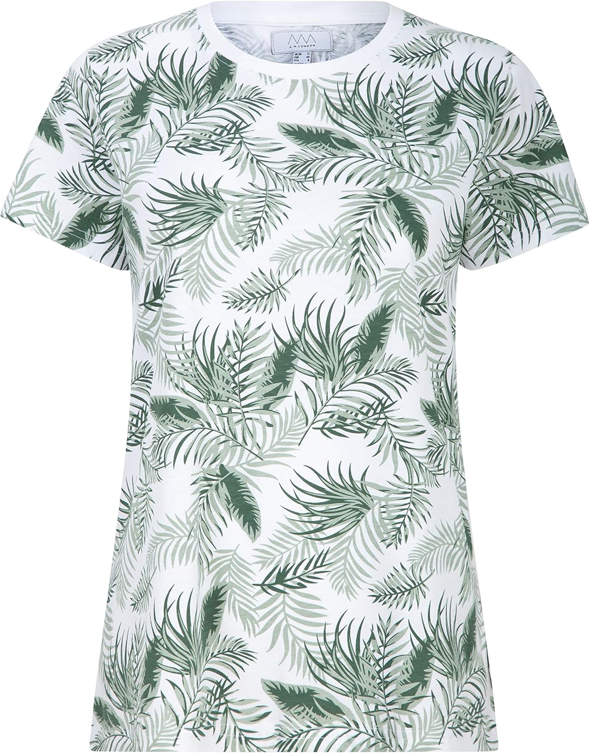 NOROZE Womens’s T-Shirt Round Neck Tops Fashion Print Blouses Summer Dress Cotton Tee Shirt