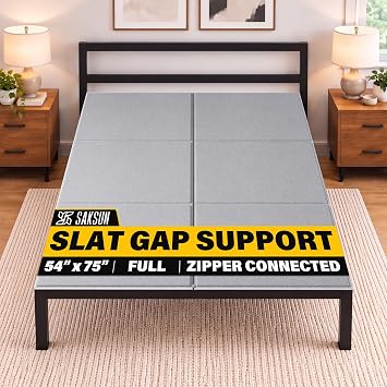Bunkie Board Full 54x75, Anti-Sag Heavy Duty Bed Support Board
