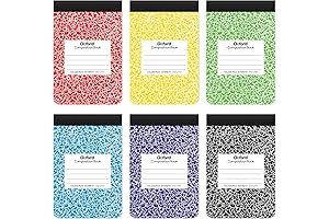Oxford Half Size Composition Notebooks 6-Pack