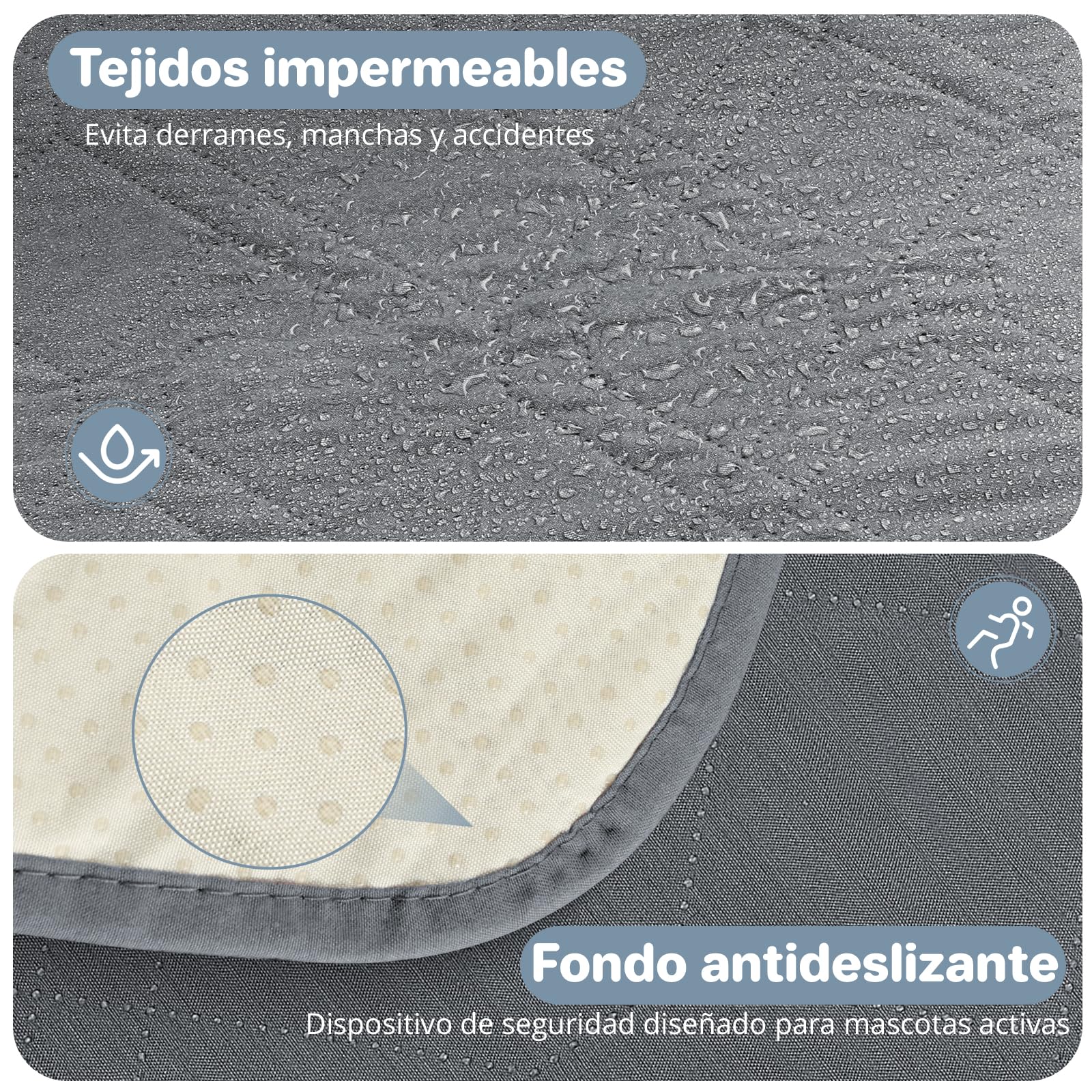Funda Impermeable para Sofá, Funda para Cama, Funda para Mascotas, Sofá, Funda para Muebles de Sofá, Lavable a Máquina, Apta para Perros, Gatos, 76x190cm