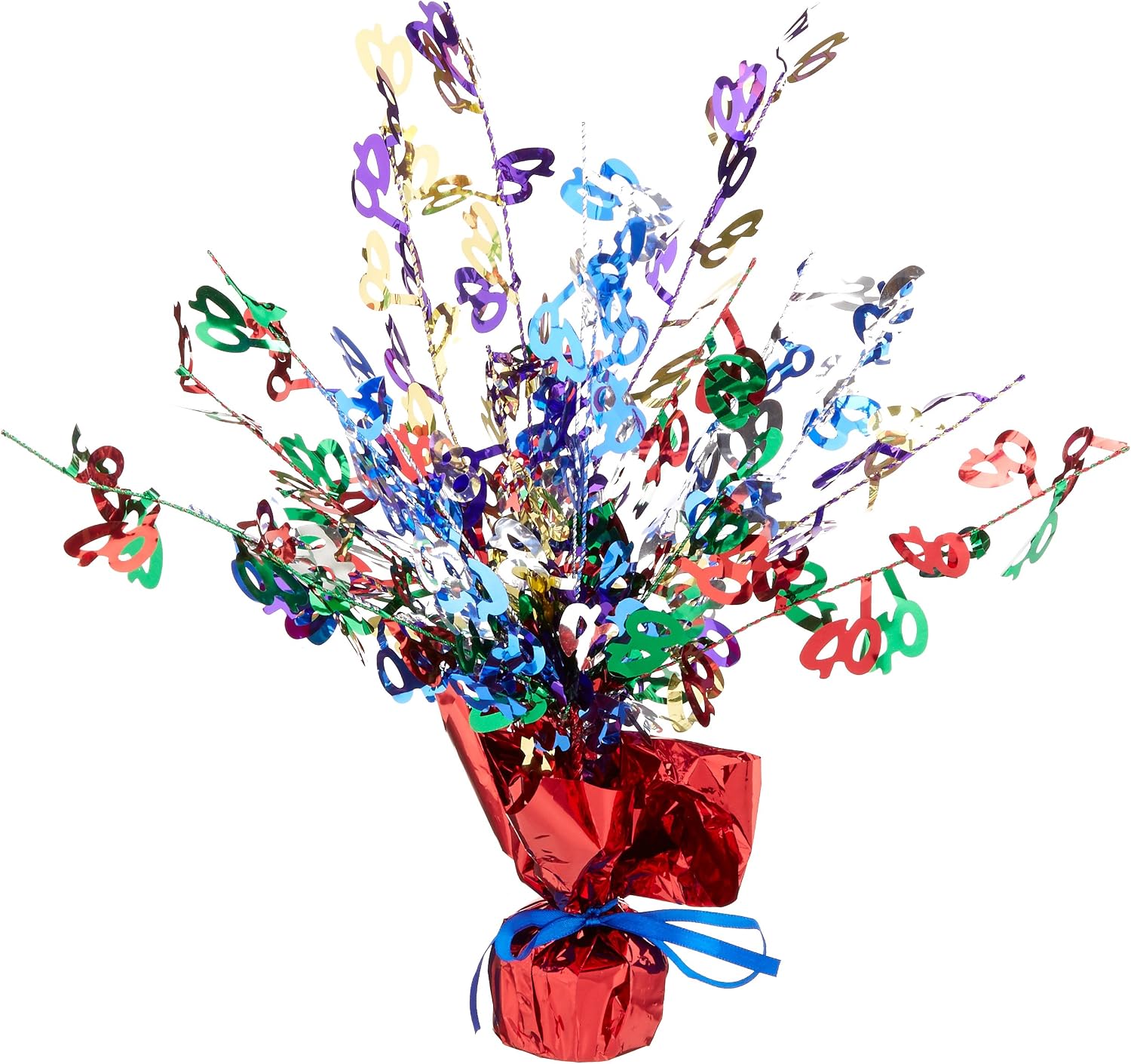 40 Gleam 'N Burst Centerpiece (multi-color) Party Accessory (1 count) (1/Pkg) image 2
