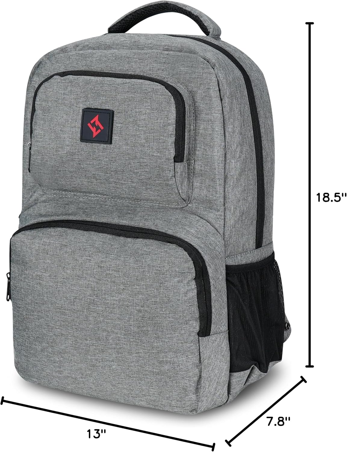zazzy Smell Proof Backpack with Lock Carbon Fiber Backpack with Combination Lock Odor Proof Bags Travel Backpack for Men & Women