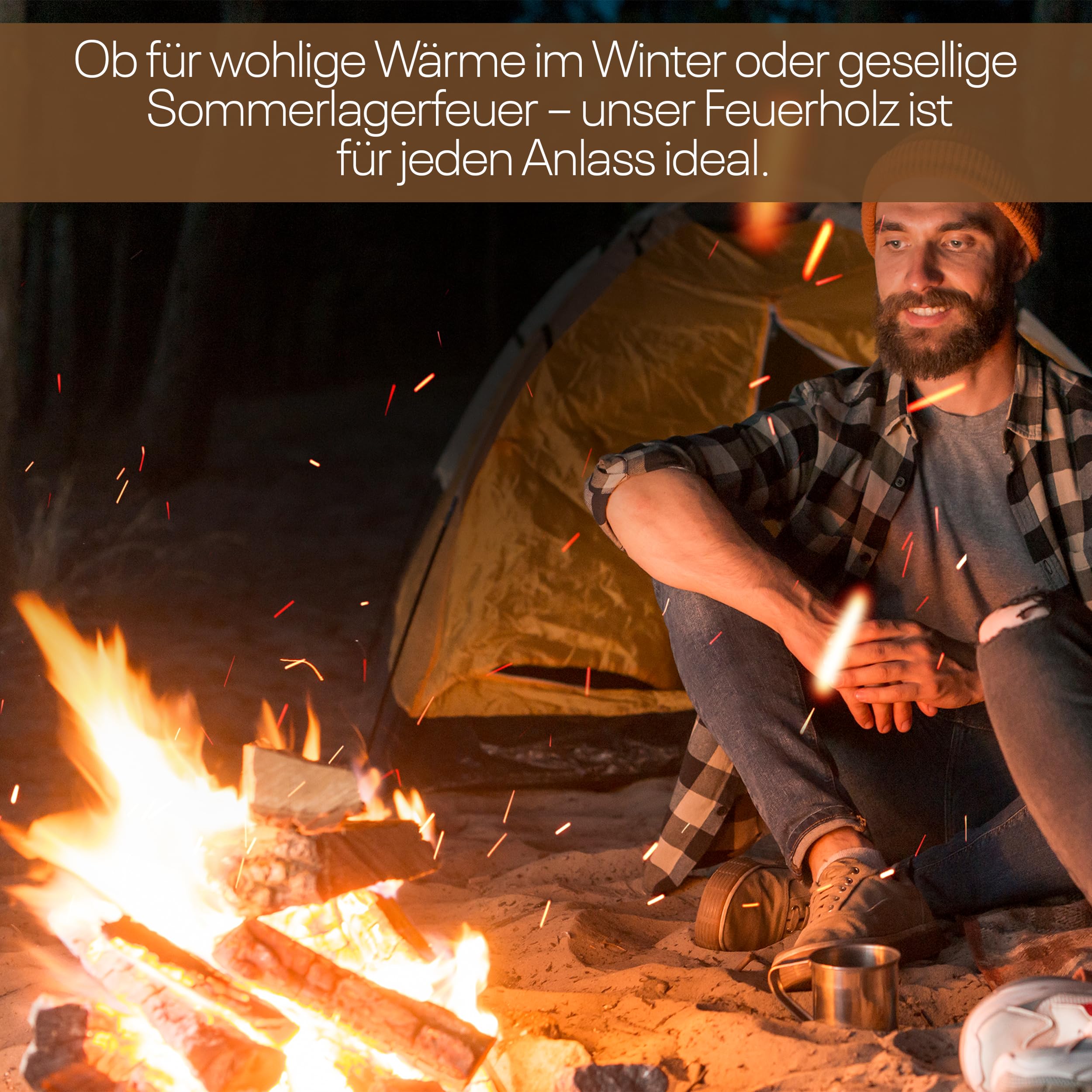 Eikenhout, 100% eiken, brandhout, klaar voor oven, hout voor open haard, hout voor vuurschaal, kampvuur, grillhout (45 kg) voor vuurschaal, droog haardhout (25 cm