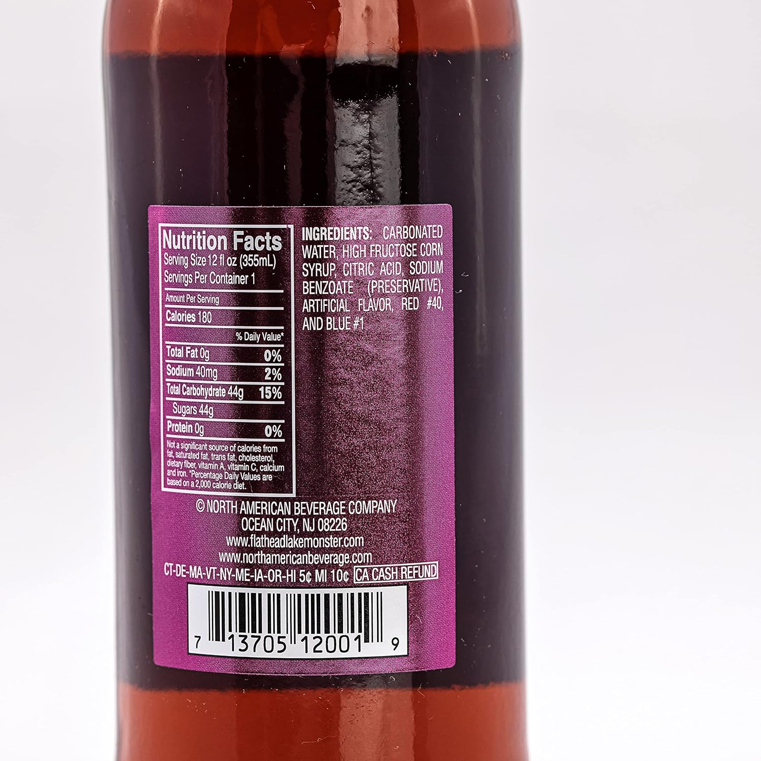 Flathead Lake Gourmet Soda (Huckleberry)