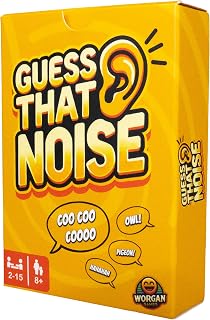 Funny Sound Impressions Party Game ﻿| Fun for Family & Friends | 2-15 Players, Ages 8+ | Perfect for Kids, Teens, Adults