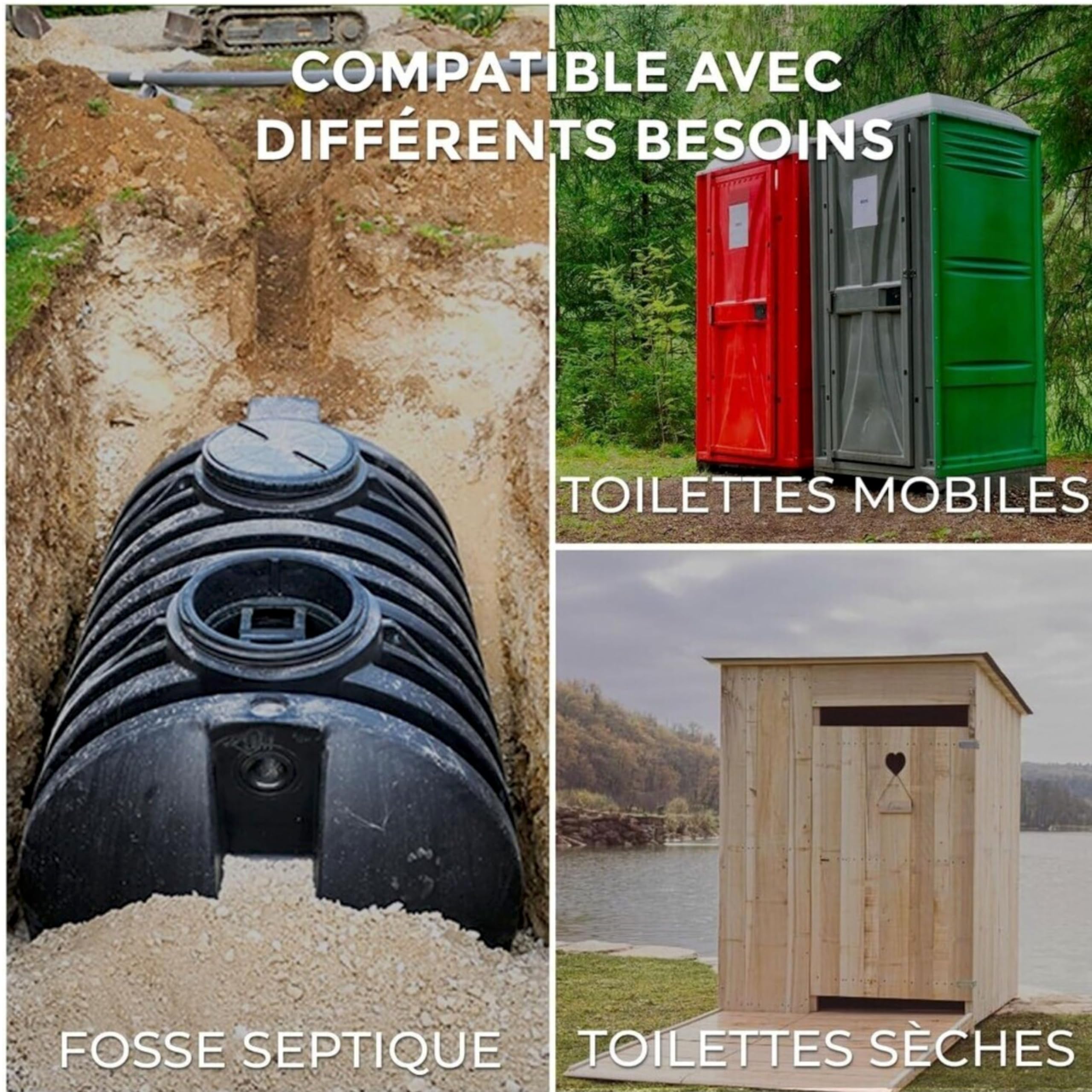 Extracteur Solaire Rechargeable pour Fosse Septique, Ventilation Secondaire, Autonome 24h/24 & Silencieux - HYDRODIV
