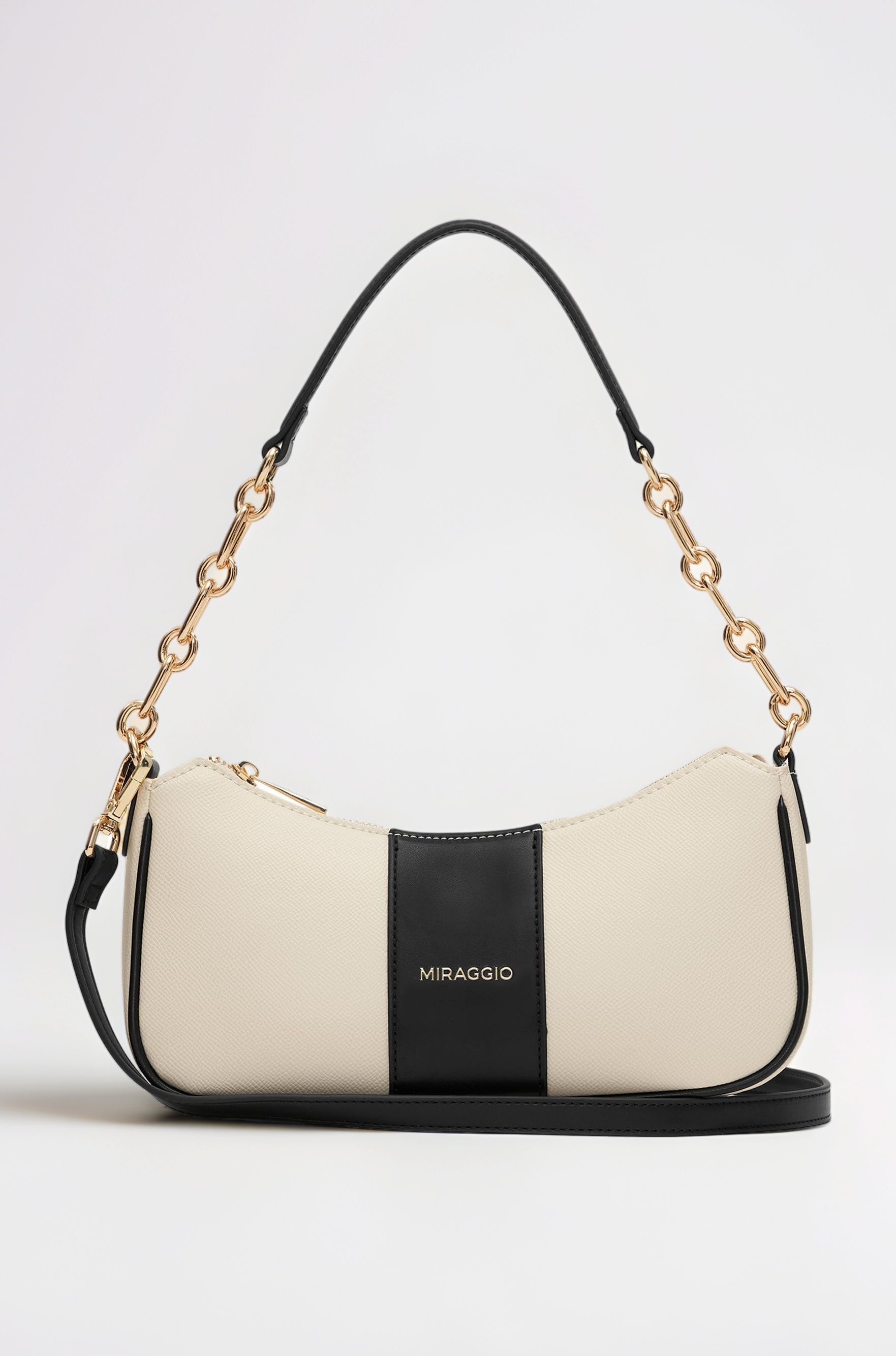 Bella Colorblocked Shoulder Bag with Adjustable and Detachable Sling Strap for Women | Stylish Crossbody Bags For Women | Ladies Shoulder Purse