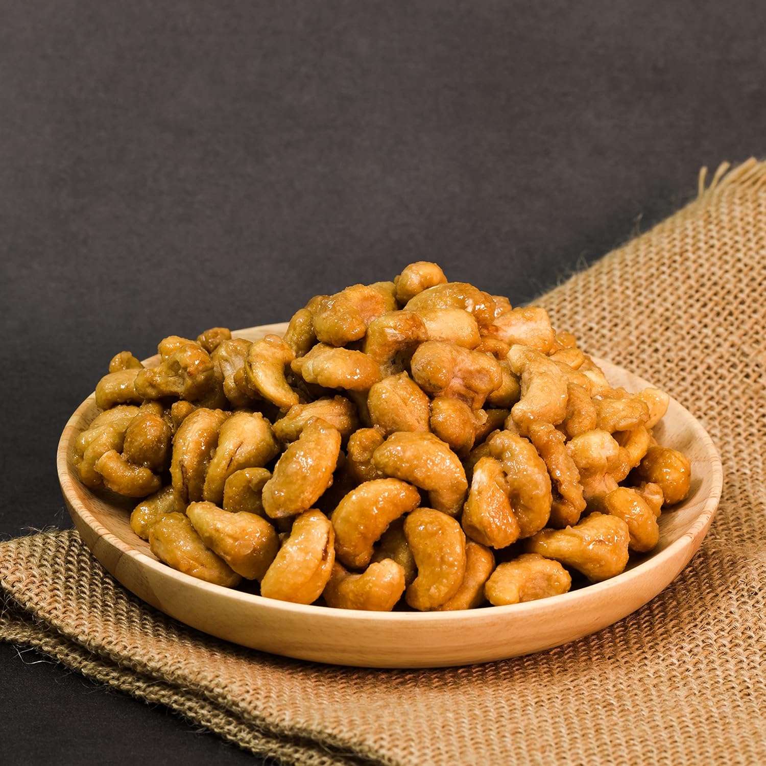 LAFOOCO Combo Sea Salt Caramel and Unsalted Roasted Cashews 49.37oz, Rich in Nutrients, Great Gift 49.37oz