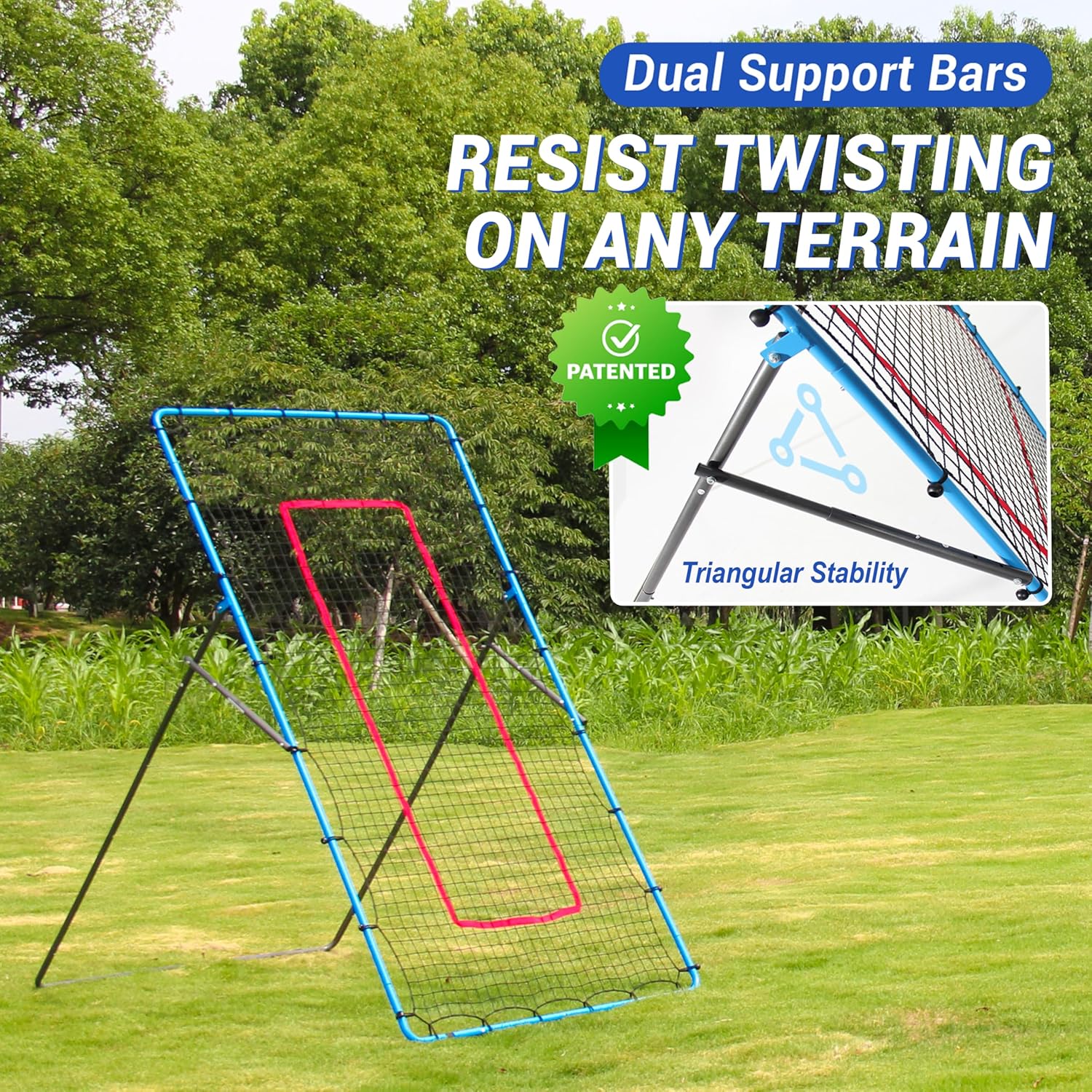 2-in-1 Volleyball Rebounder Net, Adjustable 7×4 ft to 4.5×4 ft Bounce Back Training Rebound Equipment with Angle Customization for Volleying, Bumping, Spiking Practice