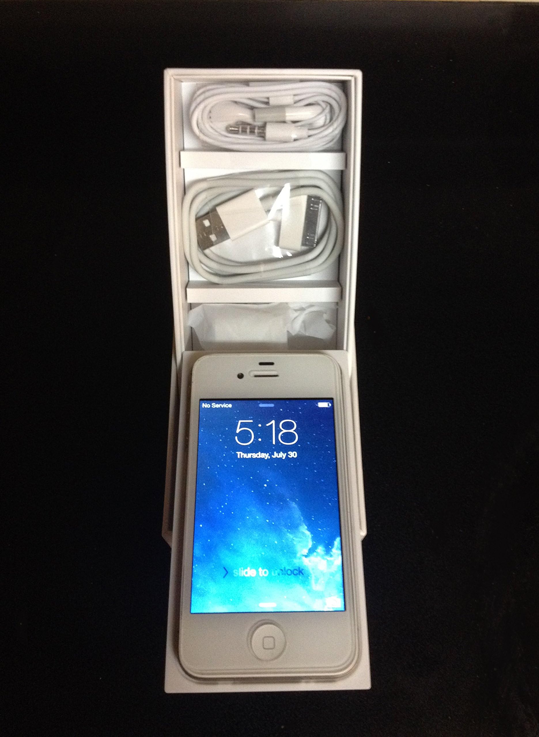 Apple iPhone 4s 16GB White -Cricket
