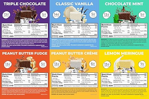 Miniatura 2 de Power Crunch - Barra energética de proteínas sabor red velvet 12 unidades