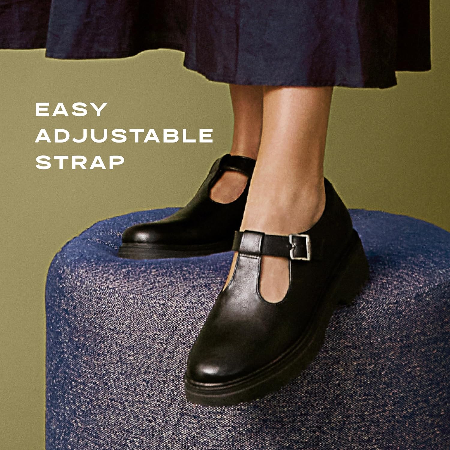 Dr. Scholl's Shoes Women's Bring It Jane Mary Jane Flat