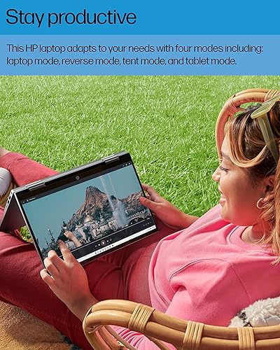 Miniatura 7 de HP Pavilion x360 - Computadora portátil convertible, pantalla táctil Full HD de 14 pulgadas, procesador Intel Core de 12 generación, gráficos Intel
