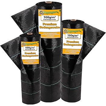 Aquagart 60m Unkraut Folie 2m Breit Mulch Vlies Bodengewebe I Garten Unkrautvlies 100g 10 Erdanker Gratis Amazon De Garten