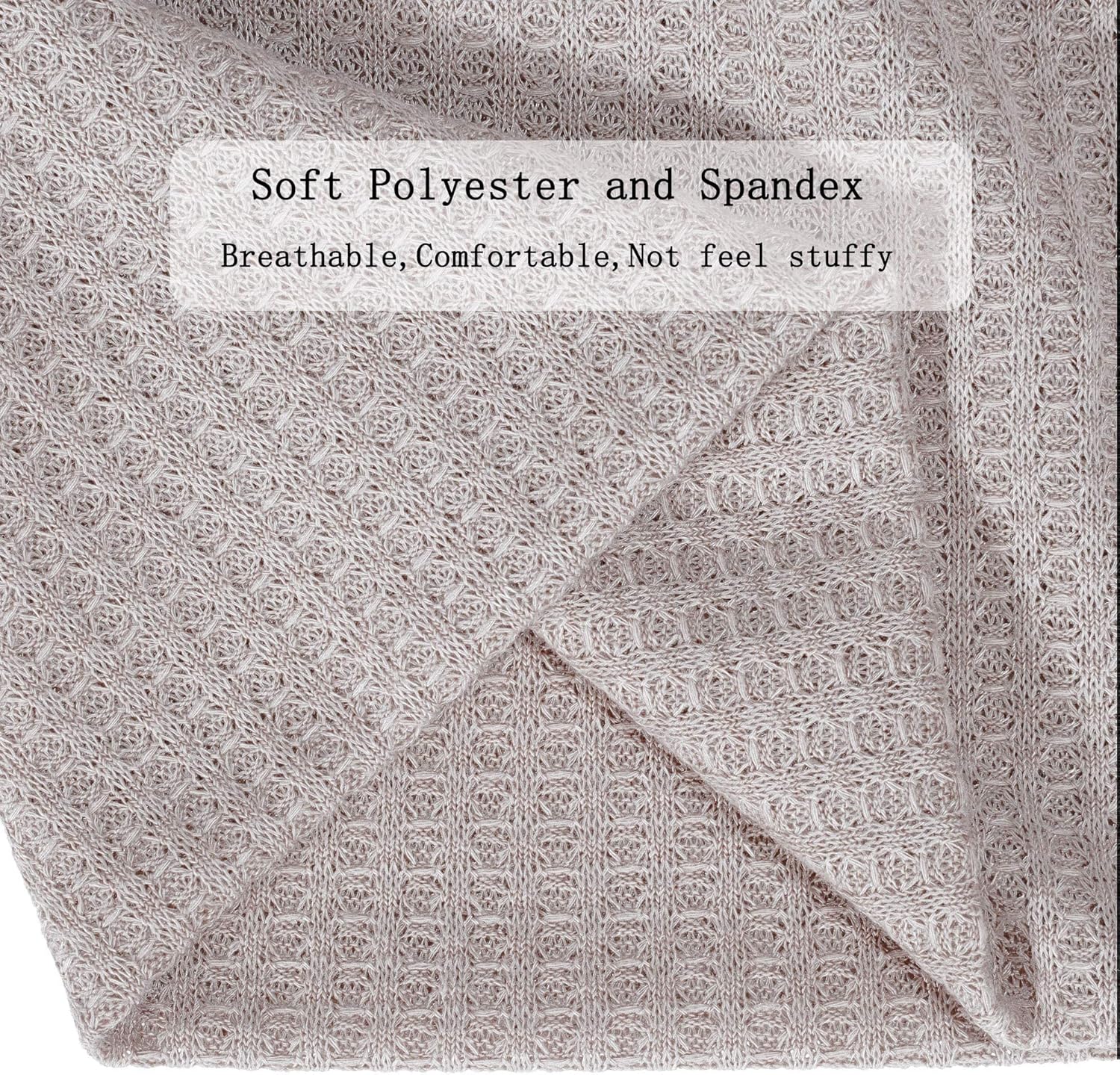 ZLYC Women Fashion Knit Slouchy Beanie Hat Thin Stretch Skull Caps - Image 6