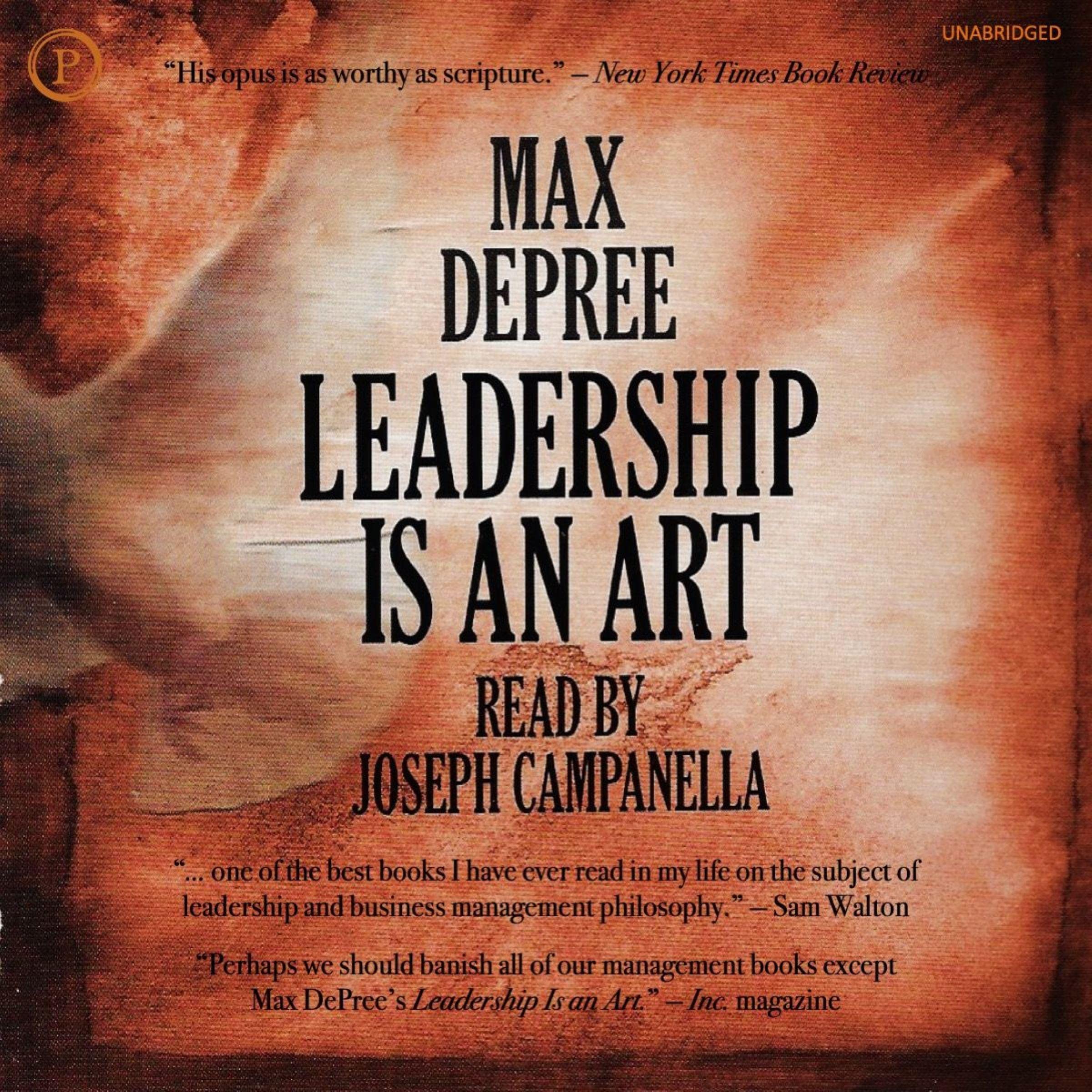 Cover art for Leadership Is an Art