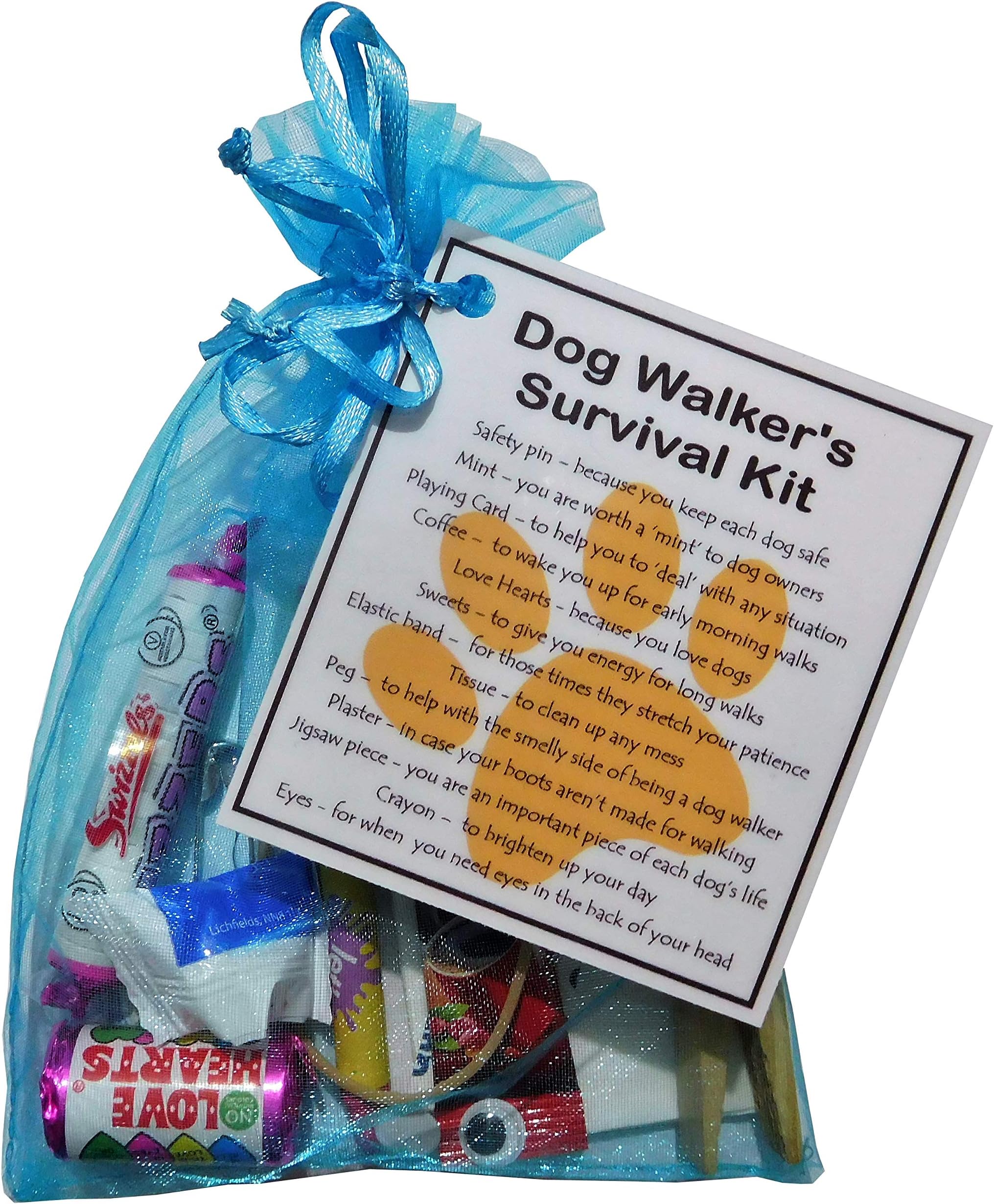 SMILE GIFTS UK Dog Walker Survival Kit - Thanks Gift