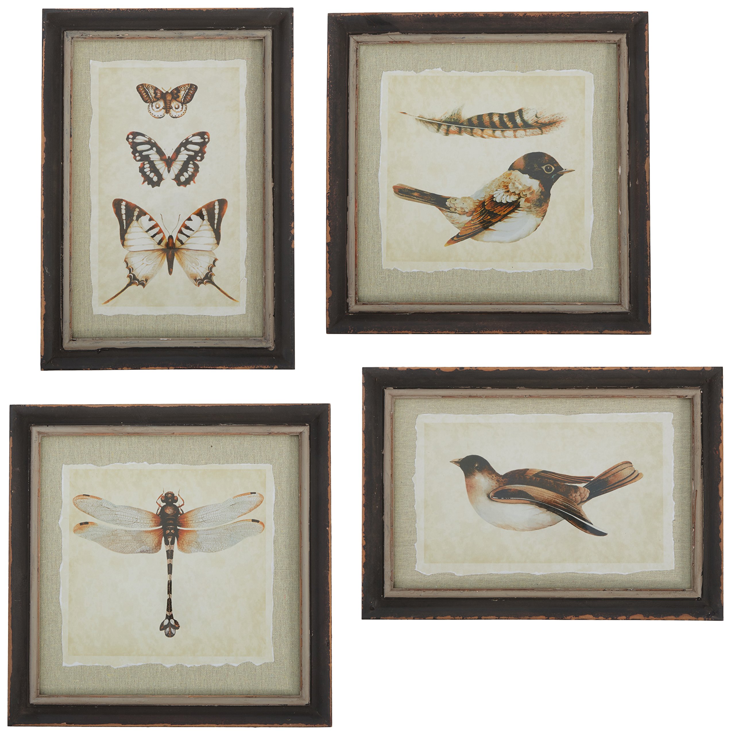 TIC Collection 20-225 Acantha Wall Art, Set of 4