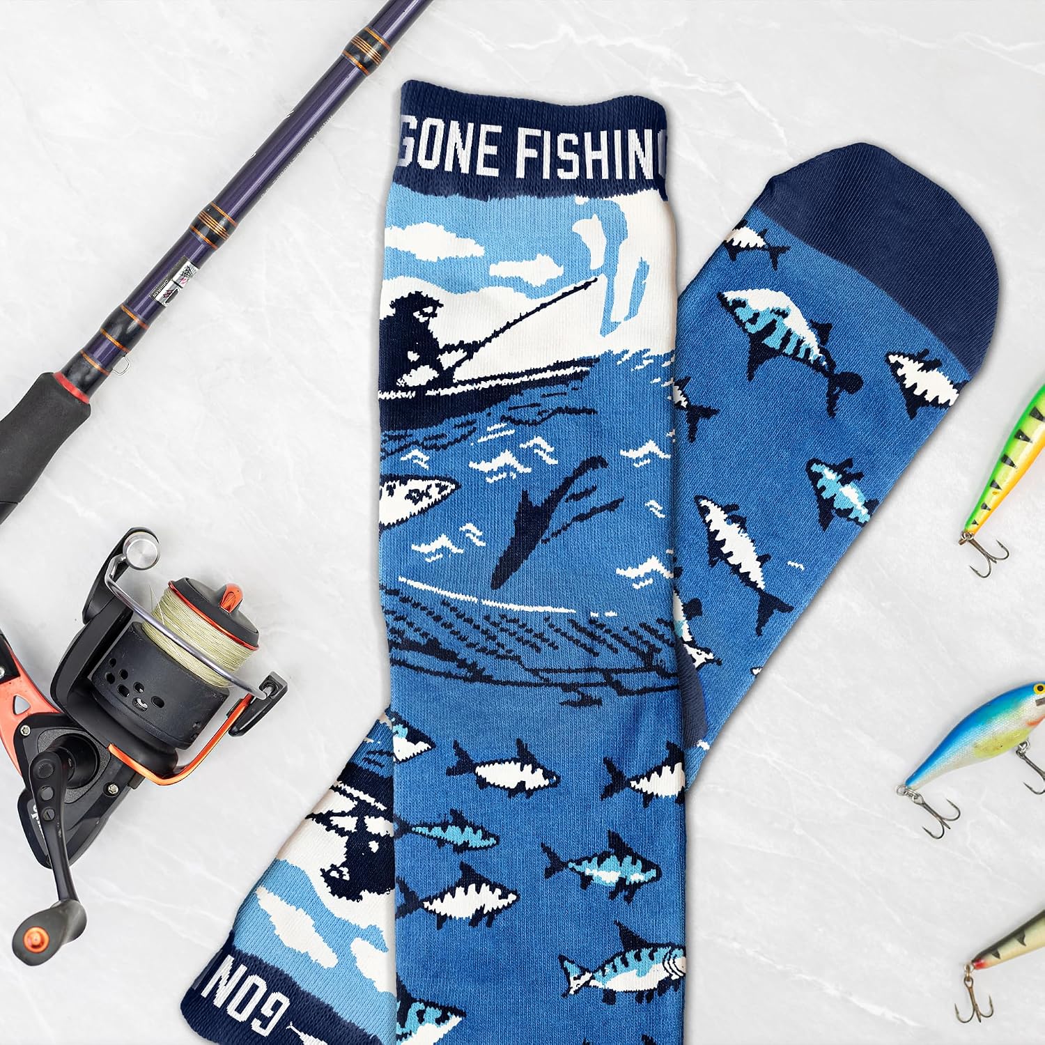 VICRAZY Fishing Gifts for Men - Funny Gifts for Dad, Grandpa - Accessories, Stocking Stuffers image 5