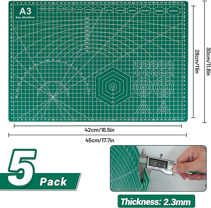 Base De Corte Autosanable 45x30 Cm Reversible miniatura 3