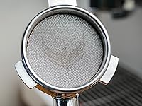 Vista 6 de Juego de pantalla de pastilla de espresso de embudo dosificador de 54 mm KNODOS Juego de gatillo de molinillo, embudo portafiltro y filtro