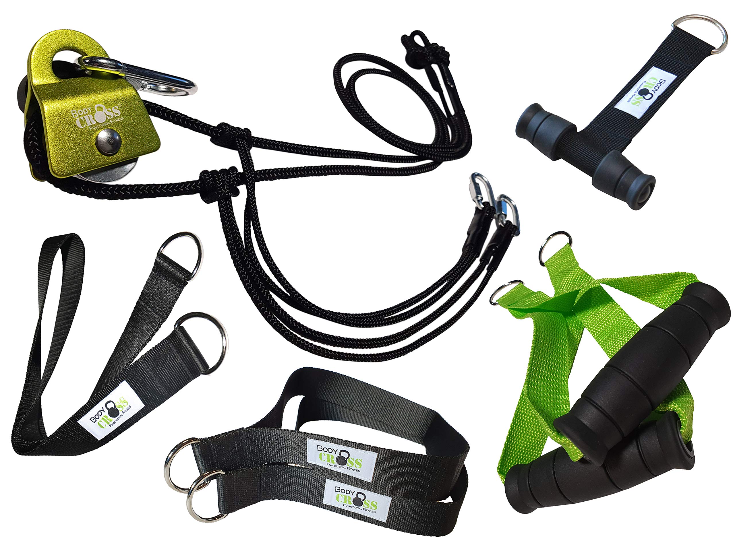 BodyCROSSPremium Sling Trainer Expert Edition, Made in Germany, Tested & Certified, Sling Trainer Strength Training Set for Home and Outdoor Use