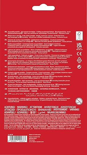 Miniatura 3 de Faber Castell Design Series Aquarelle - Lápices de acuarela, 36 tonos