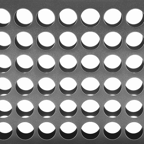 Miniatura 9 de Ghankopd Soporte de tatuaje de 78 agujeros para tinta de pigmento, soporte de pared para botellas de pigmento de tatuaje, soporte de exhibición para