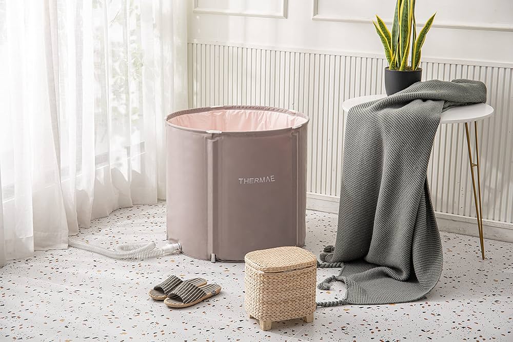 おうちプールとして 折り畳み式ポータブル浴槽 ポータブルバス ポータブル浴槽 お風呂 折り畳み浴槽 簡易湯舟