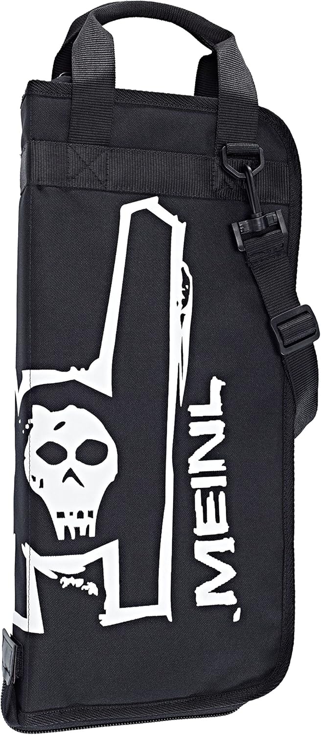 Meinl Percussion Professional Drumstick Bag — Includes Floor Tom Hooks — Also for Mallets, Brushes, Rods or Accessories, Horns Graphic, Standard (MSB-2)